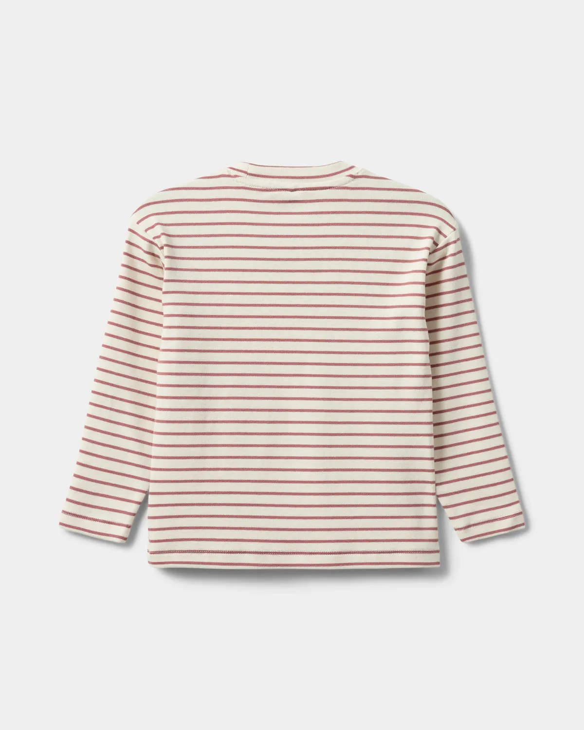 PERNILLASK T-SHIRT LONG SLEEVE - Off White Striped