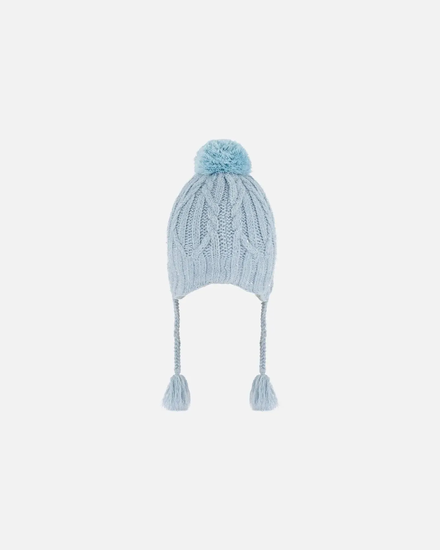 Peruvian Knit Hat Air Blue