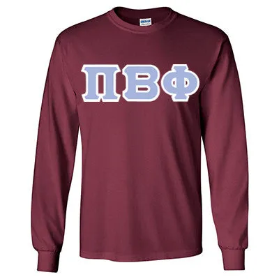 Pi Beta Phi Long-Sleeve Shirt - G240 - TWILL