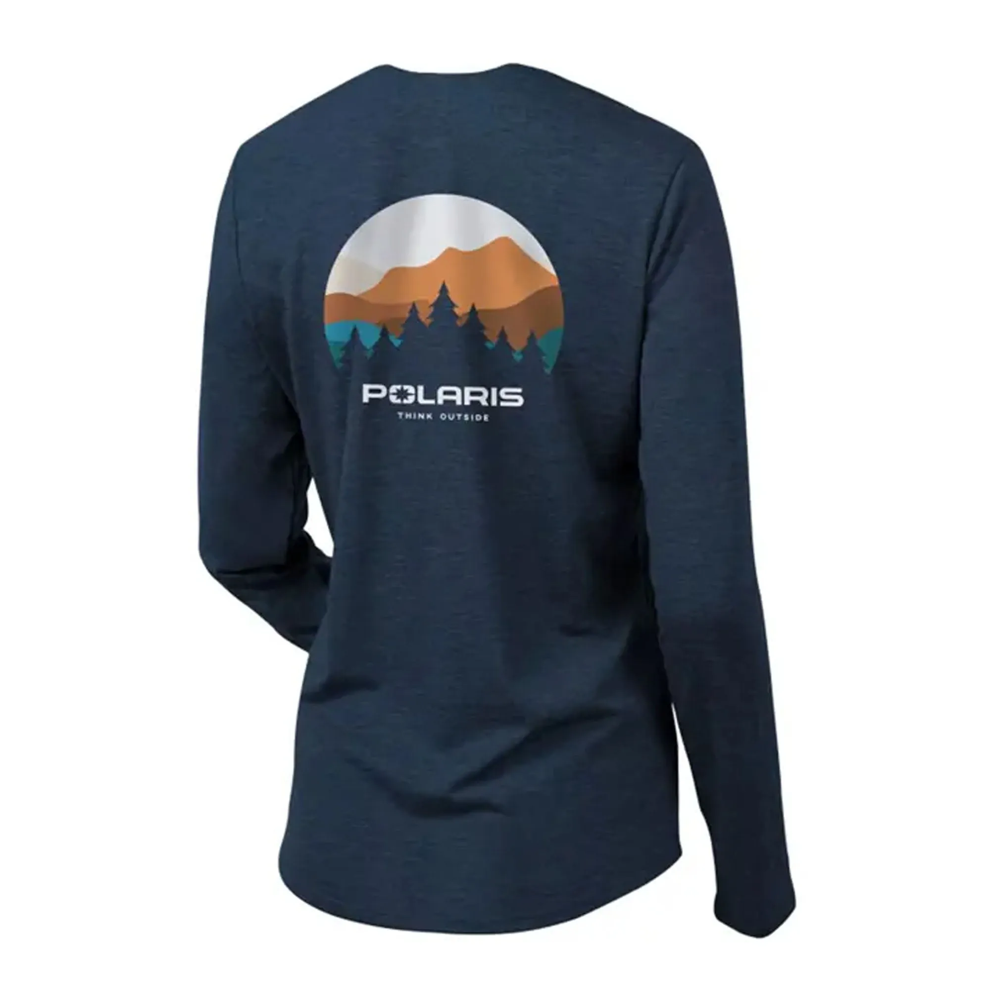 Polaris  Women's Adventure Long Sleeve Soft Comfortable Base Layer Navy