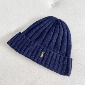 POLO Ralph Lauren Navy Knit Beanie