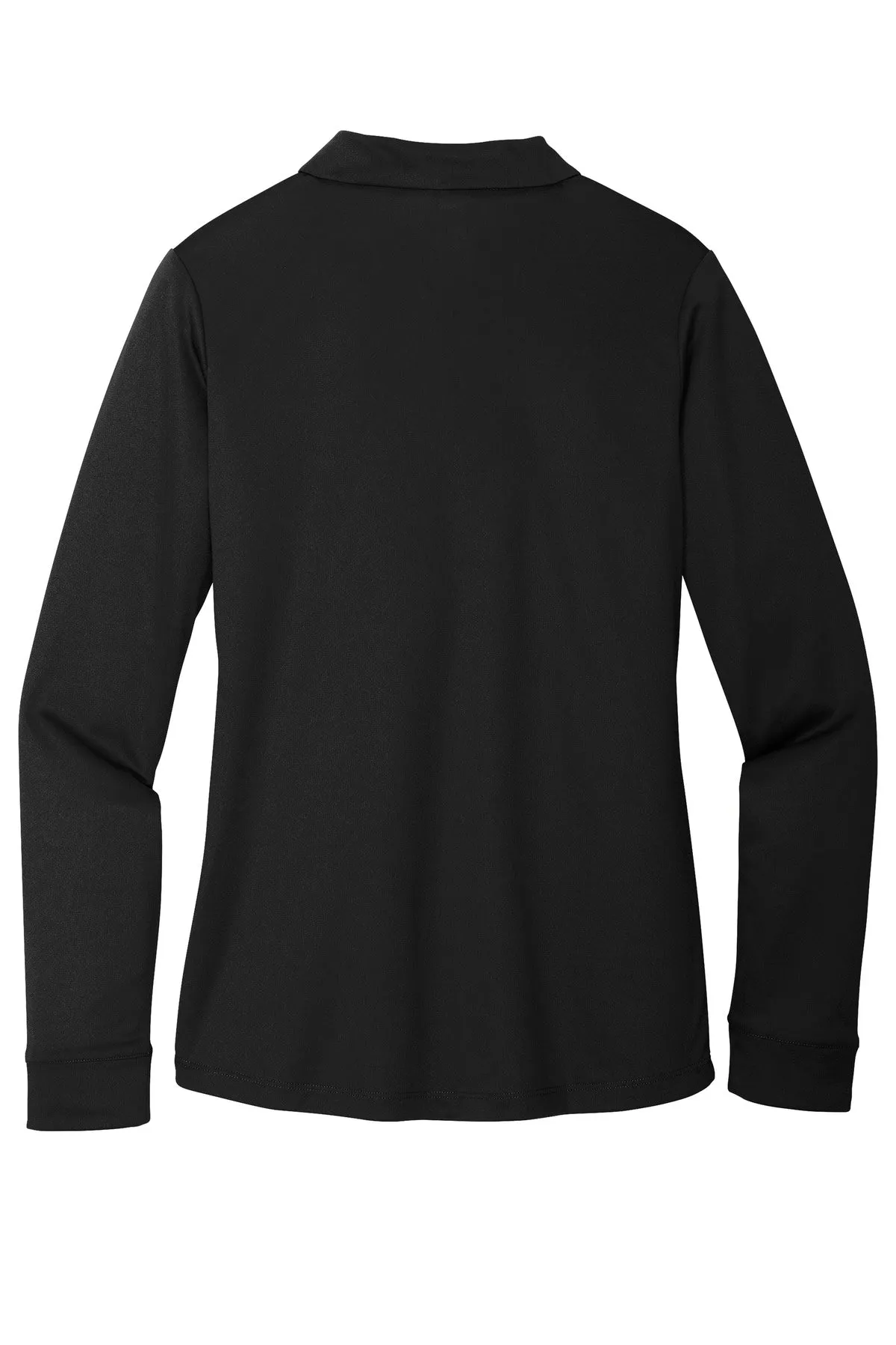 Port Authority Ladies Silk Touch ™ Performance Long Sleeve Polo. L540LS