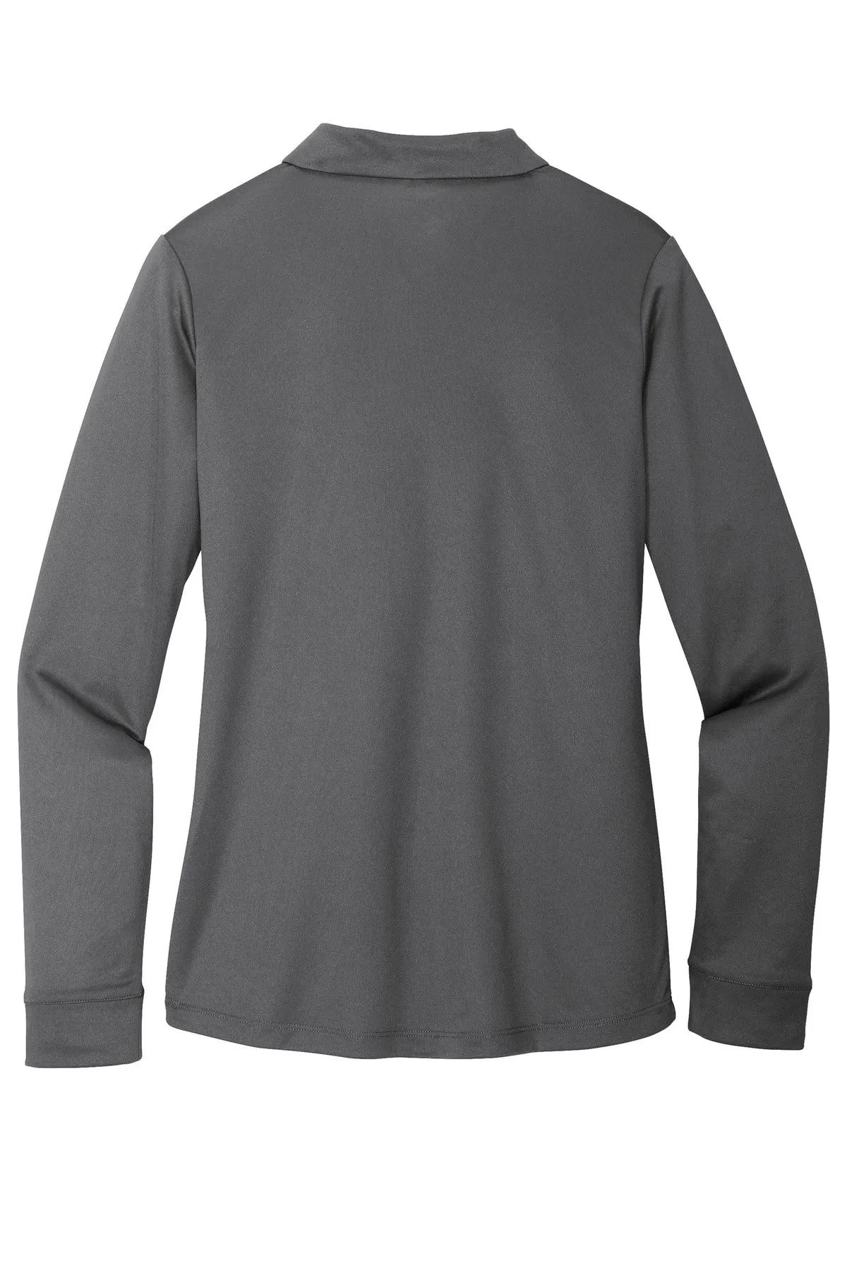 Port Authority Ladies Silk Touch ™ Performance Long Sleeve Polo. L540LS