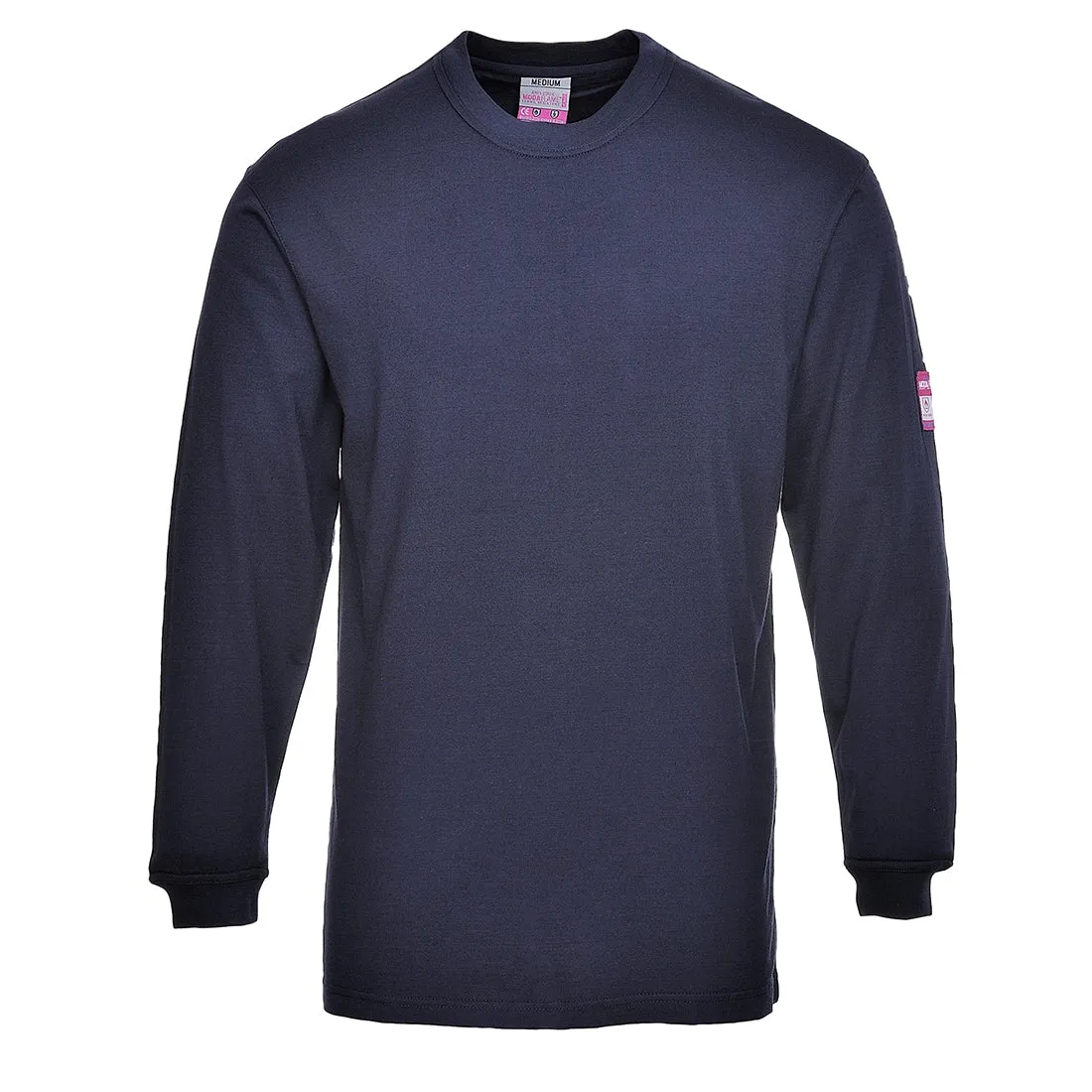 Portwest Flame Resistant Anti-Static Long Sleeve T-Shirt (FR11)