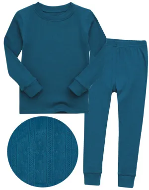 Punching Blue Long Sleeve Pajama