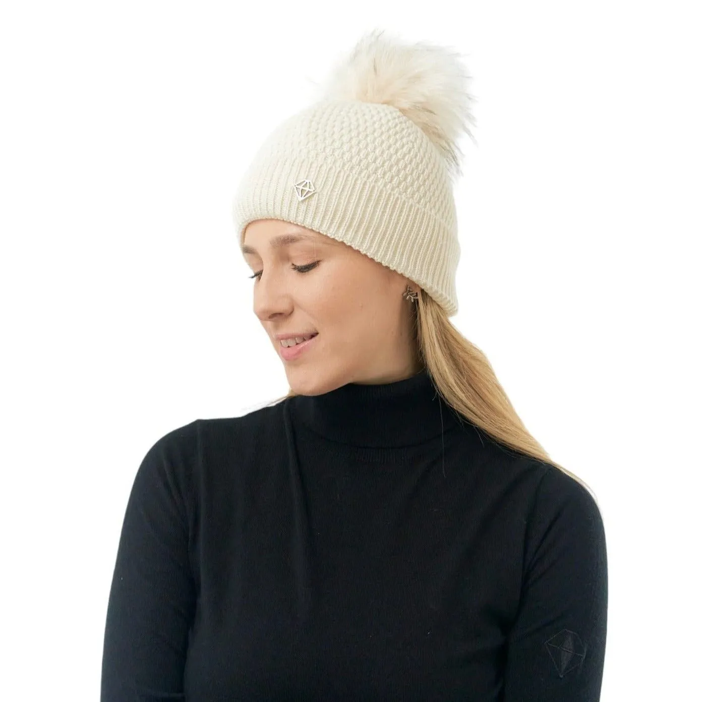 Pure Golf Ladies Greta Waterproof Golf Bobble Hat PG-38601