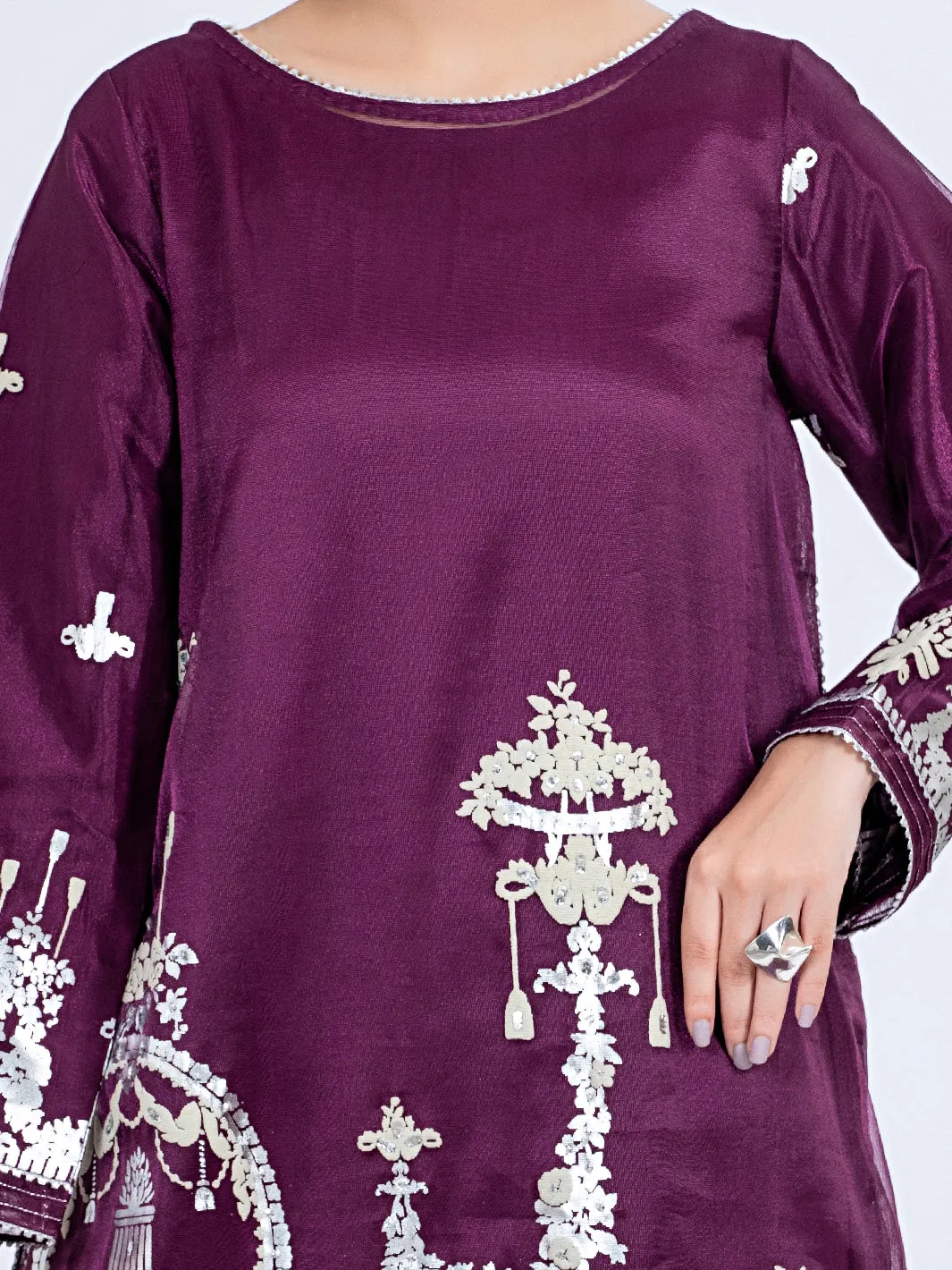 Purple Tunic - ALP-LK-1344