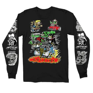 Rat Fink Collage Long Sleeve Shirt