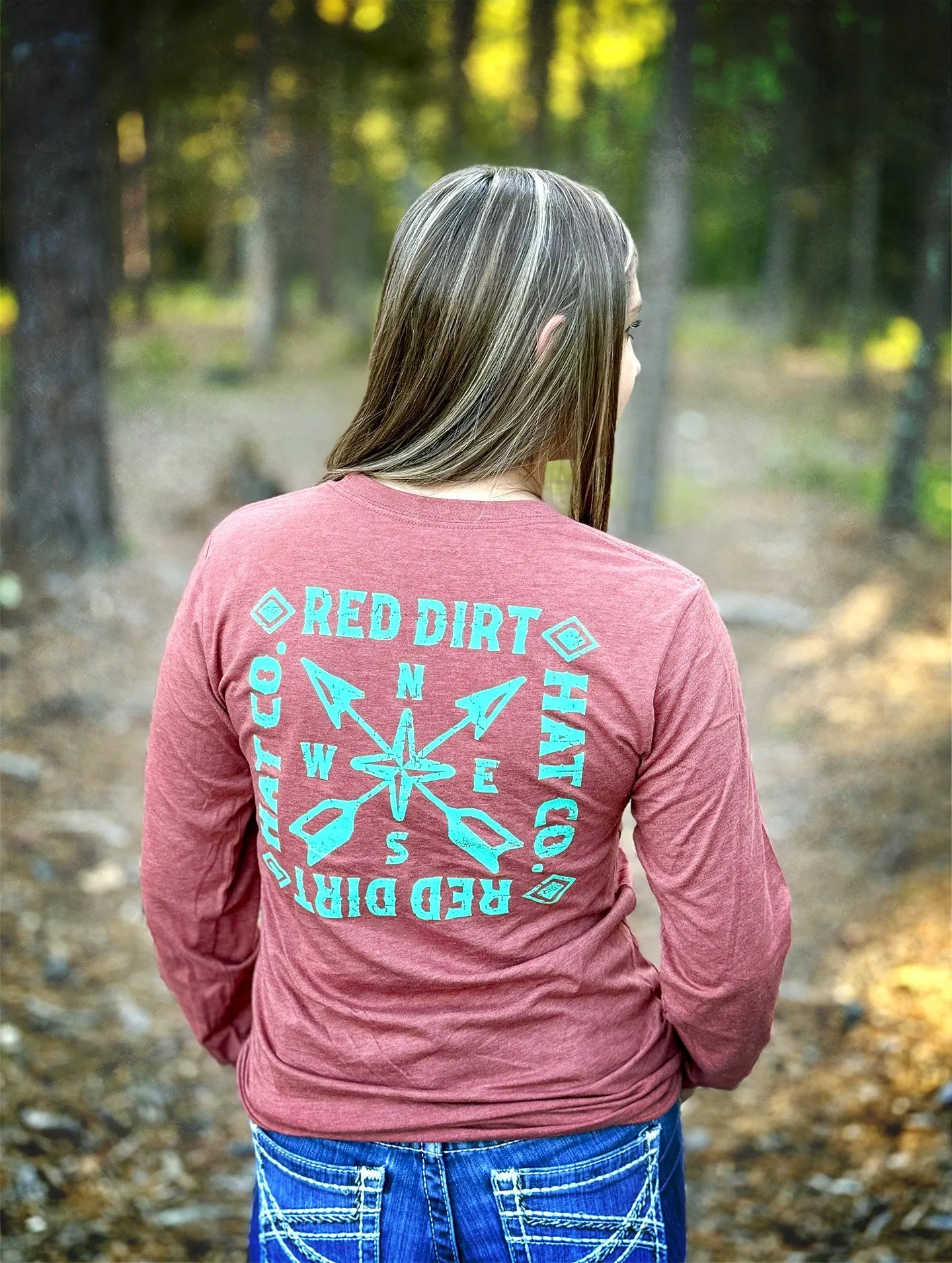 RDHC-T-140 Unisex "High Noon" Long Sleeve T-Shirt by Red Dirt