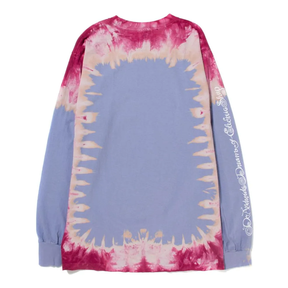 Real Bad Man GPH Tie Dye Long Sleeve T-shirt / Blueberry Pie