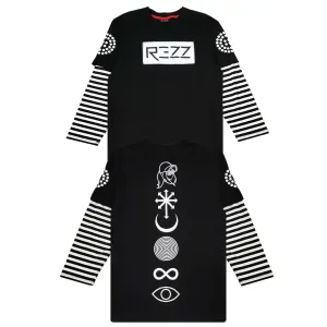 REZZ - Layered Striped Longsleeve Shirt