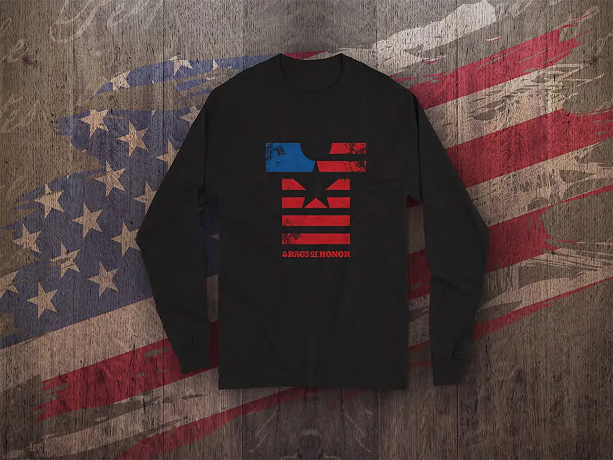 RoH T-Shirt Flag Graphic Unisex Long Sleeve T-Shirt