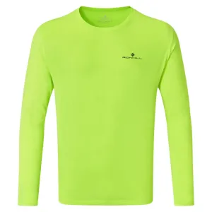 Ronhill Core L/S Tee (Mens) - Fluo Yellow/Black