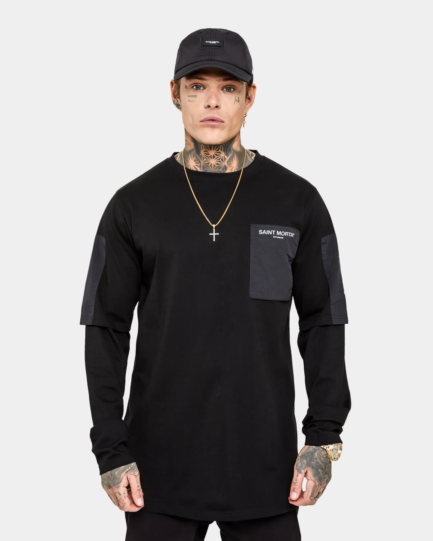 Saint Morta Avalanche Long Sleeve T-Shirt Black/3M