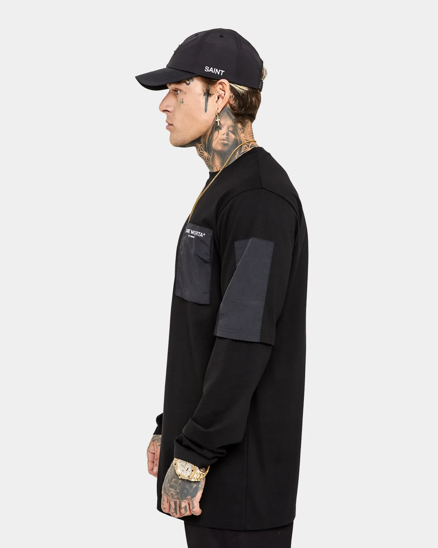 Saint Morta Avalanche Long Sleeve T-Shirt Black/3M