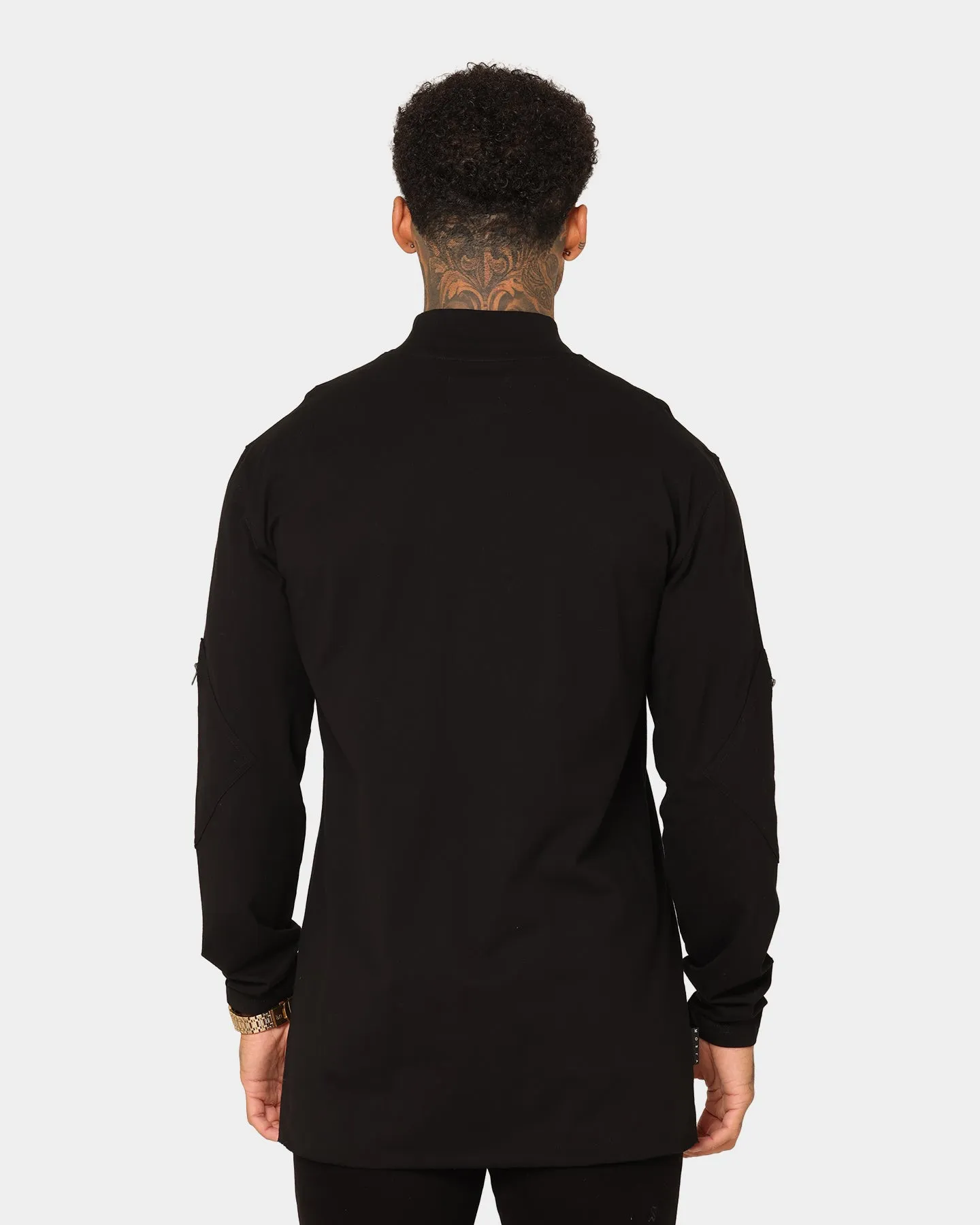 Saint Morta Syndicate Long Sleeve T-Shirt Black/Black