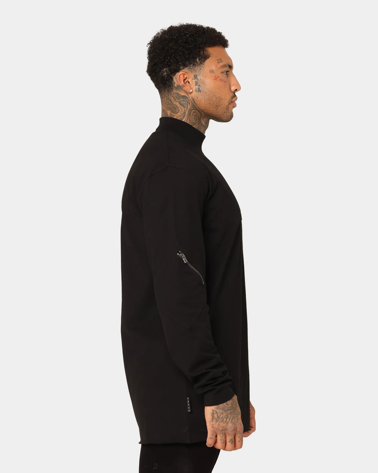 Saint Morta Syndicate Long Sleeve T-Shirt Black/Black