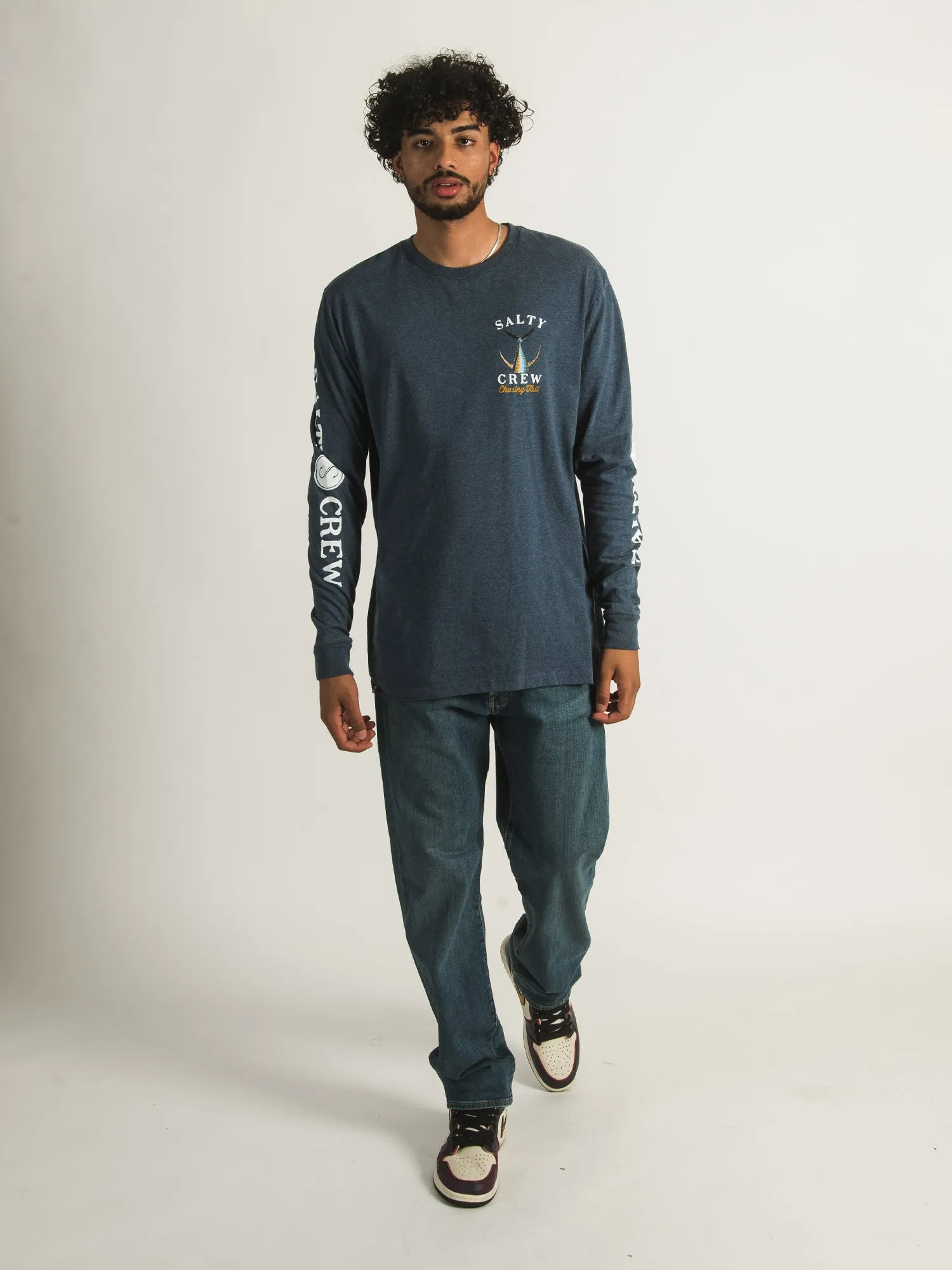 SALTY CREW TAILED STANDARD LONG SLEEVE TEE - CLEARANCE