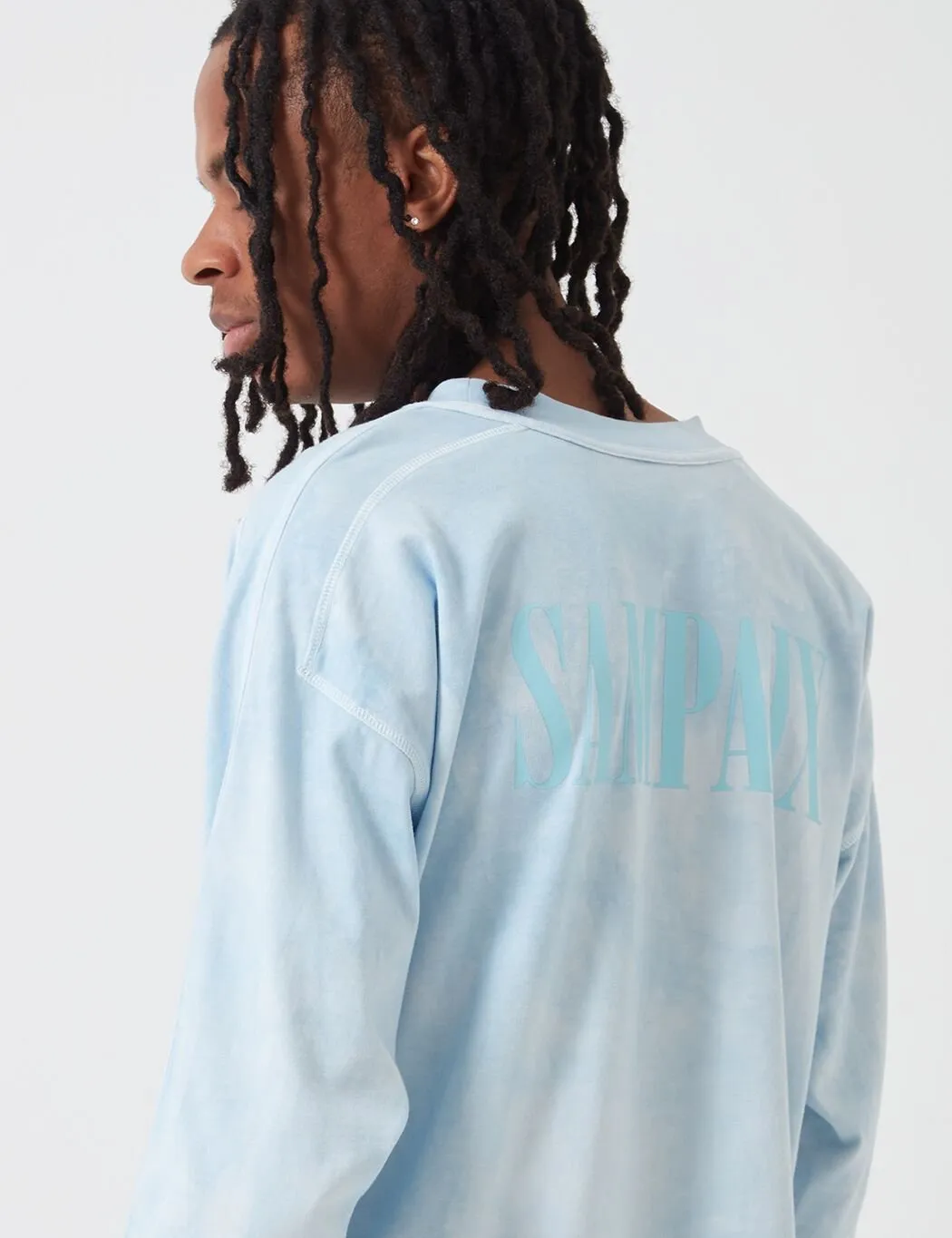 Sampaix Too Many Lies Long Sleeve T-Shirt - Bedroom Blue