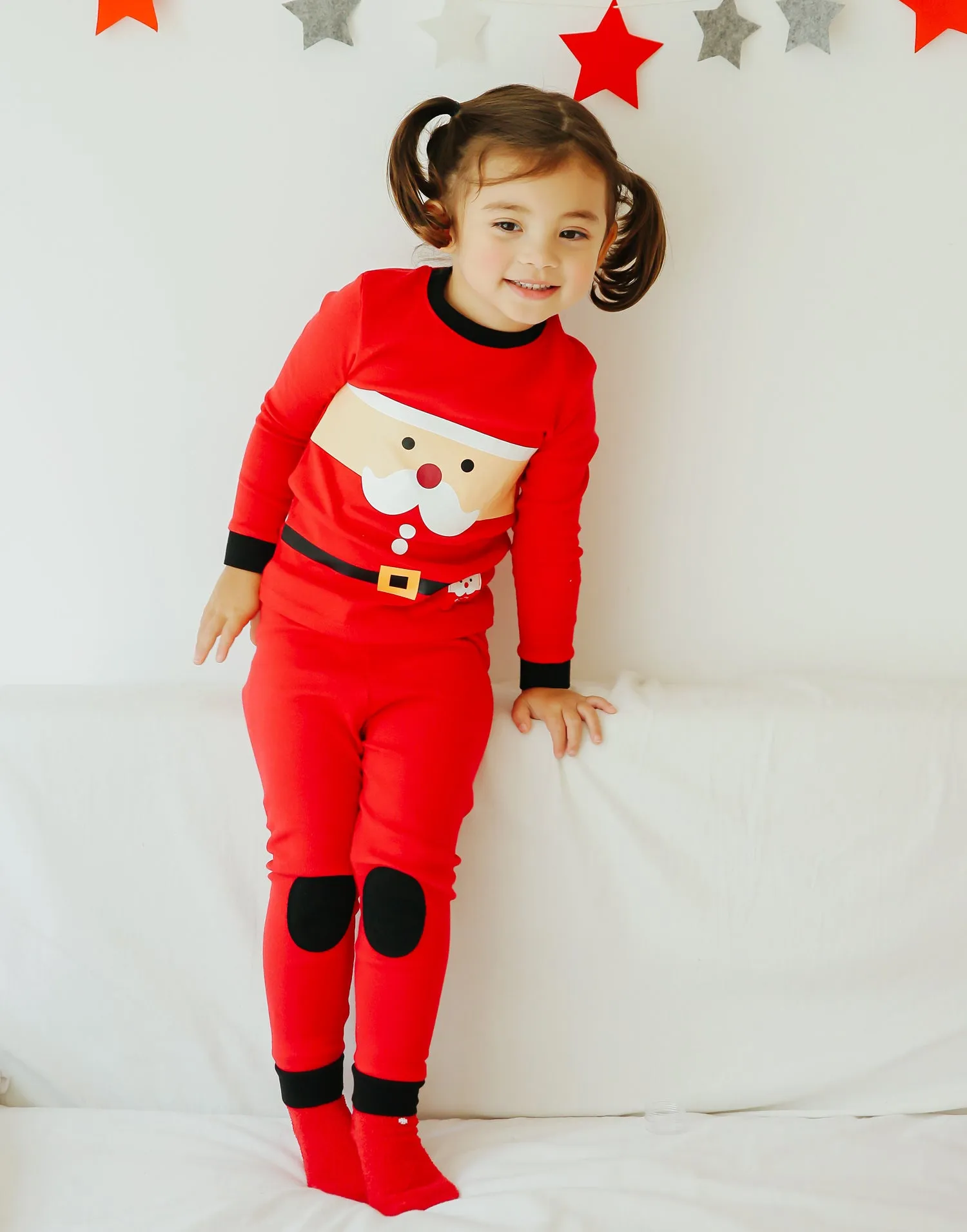 Santa Carol Long Sleeve Pajama