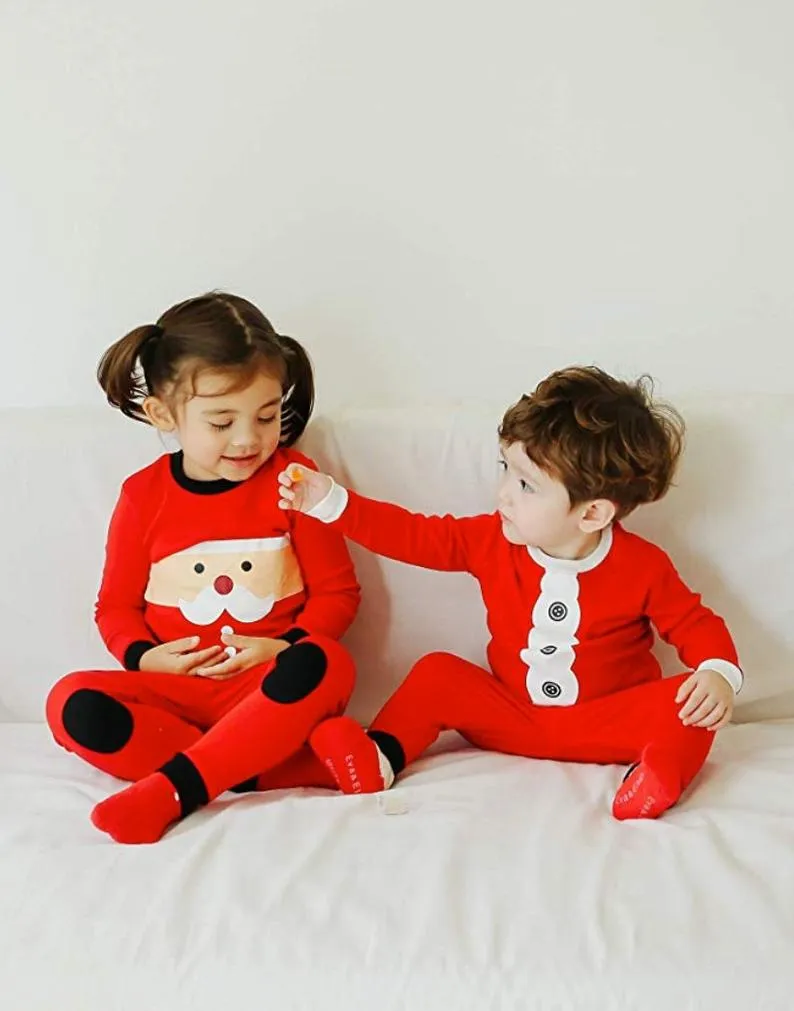 Santa Carol Long Sleeve Pajama