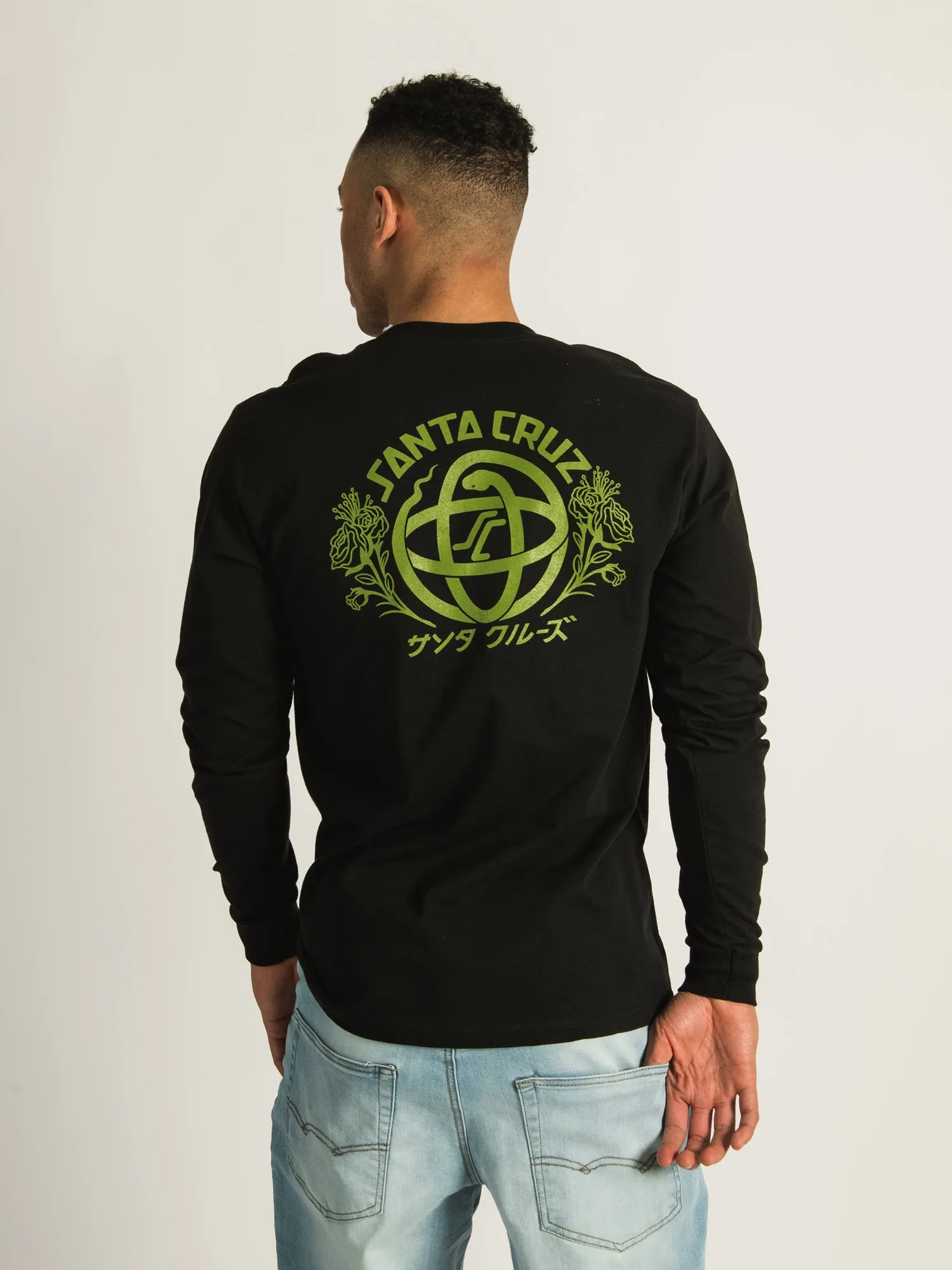 SANTA CRUZ SERPENT LOOP LONG SLEEVE TEE  - CLEARANCE