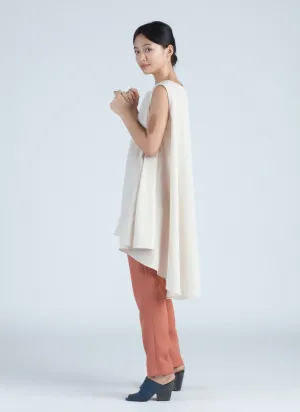 Sea Urchin Tunic Top - Cream