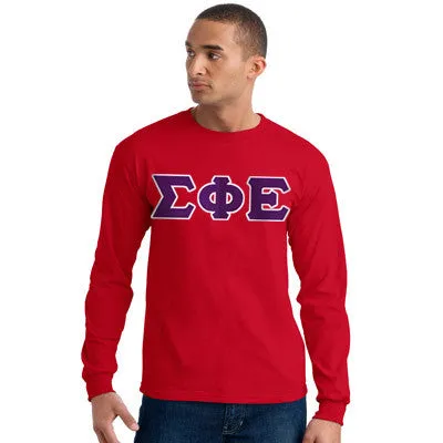 Sigma Phi Epsilon Long-Sleeve Shirt - G240 - TWILL