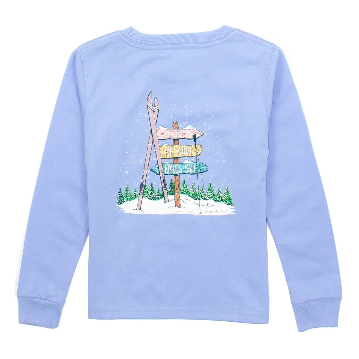 Ski Directions Pocket Tee