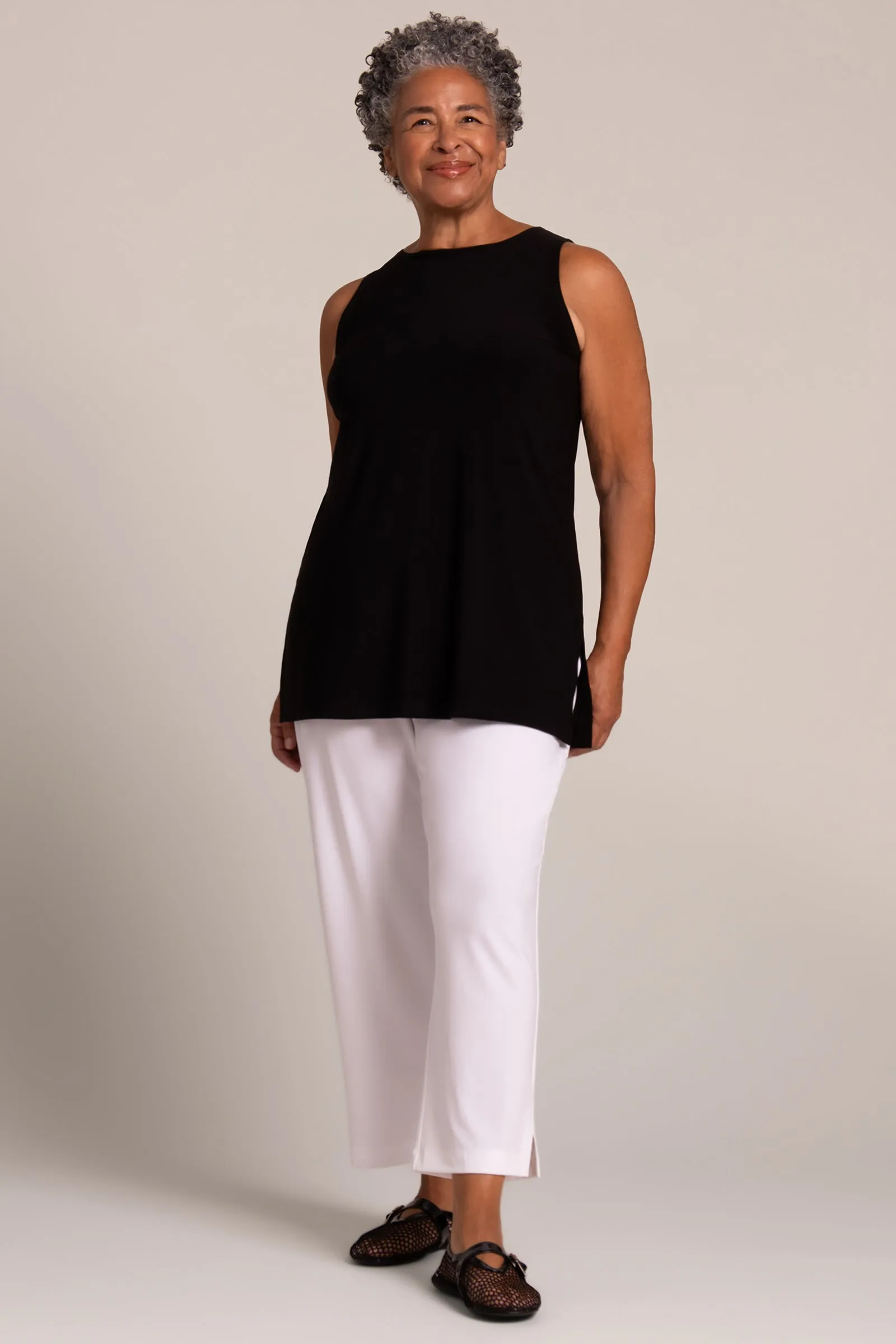 Sleeveless Nu Ideal Tunic | Black