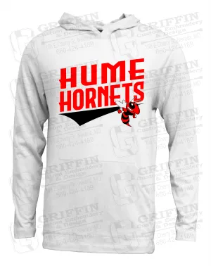 Soft-Tek T-Shirt Hoodie - Hume Hornets 23-A