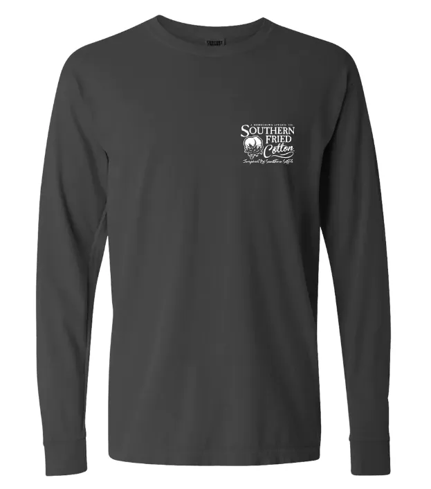 Southern Fried Cotton Dancin' Boots Long Sleeve T-Shirt