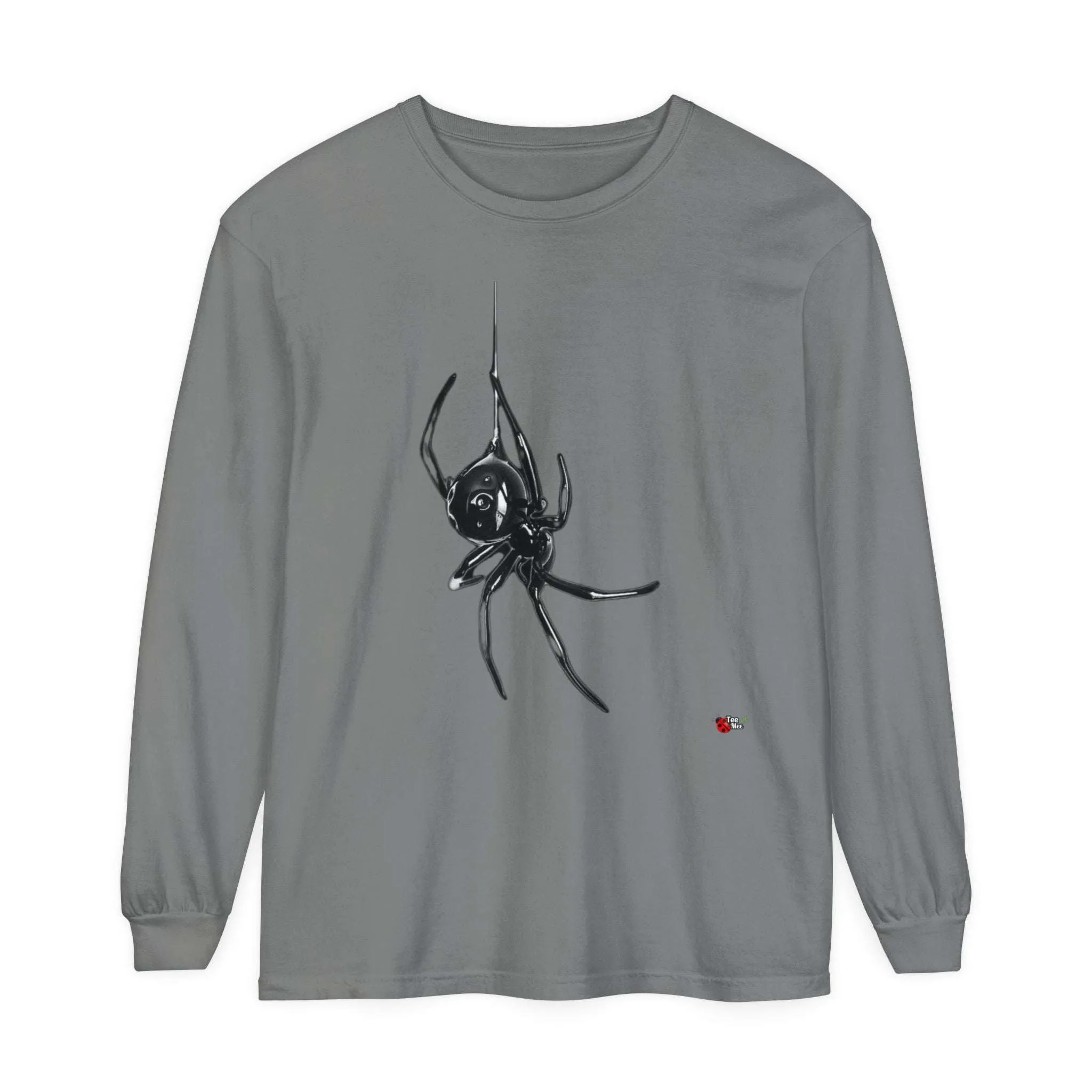 Spider Garment-dyed Long Sleeve T-Shirt