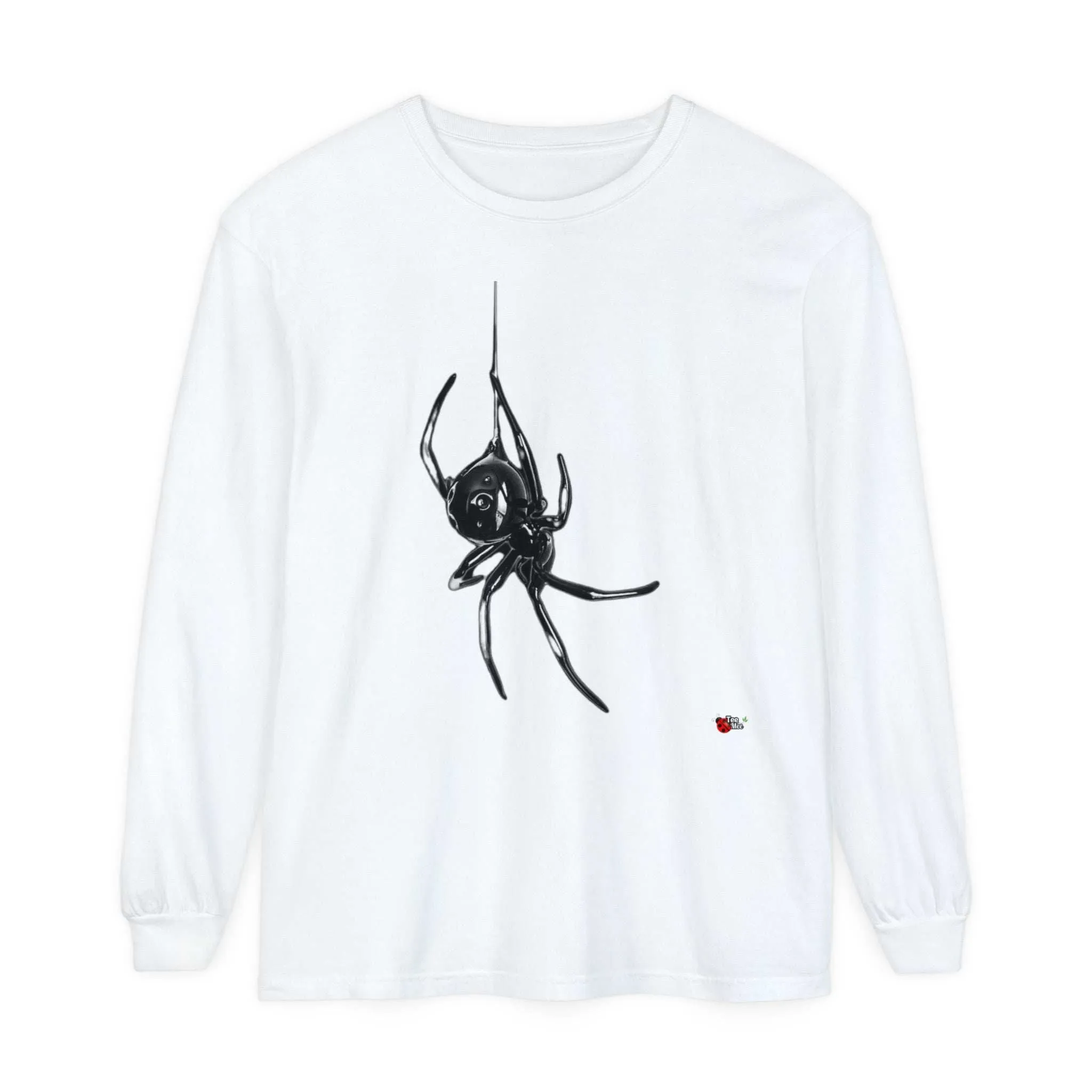 Spider Garment-dyed Long Sleeve T-Shirt