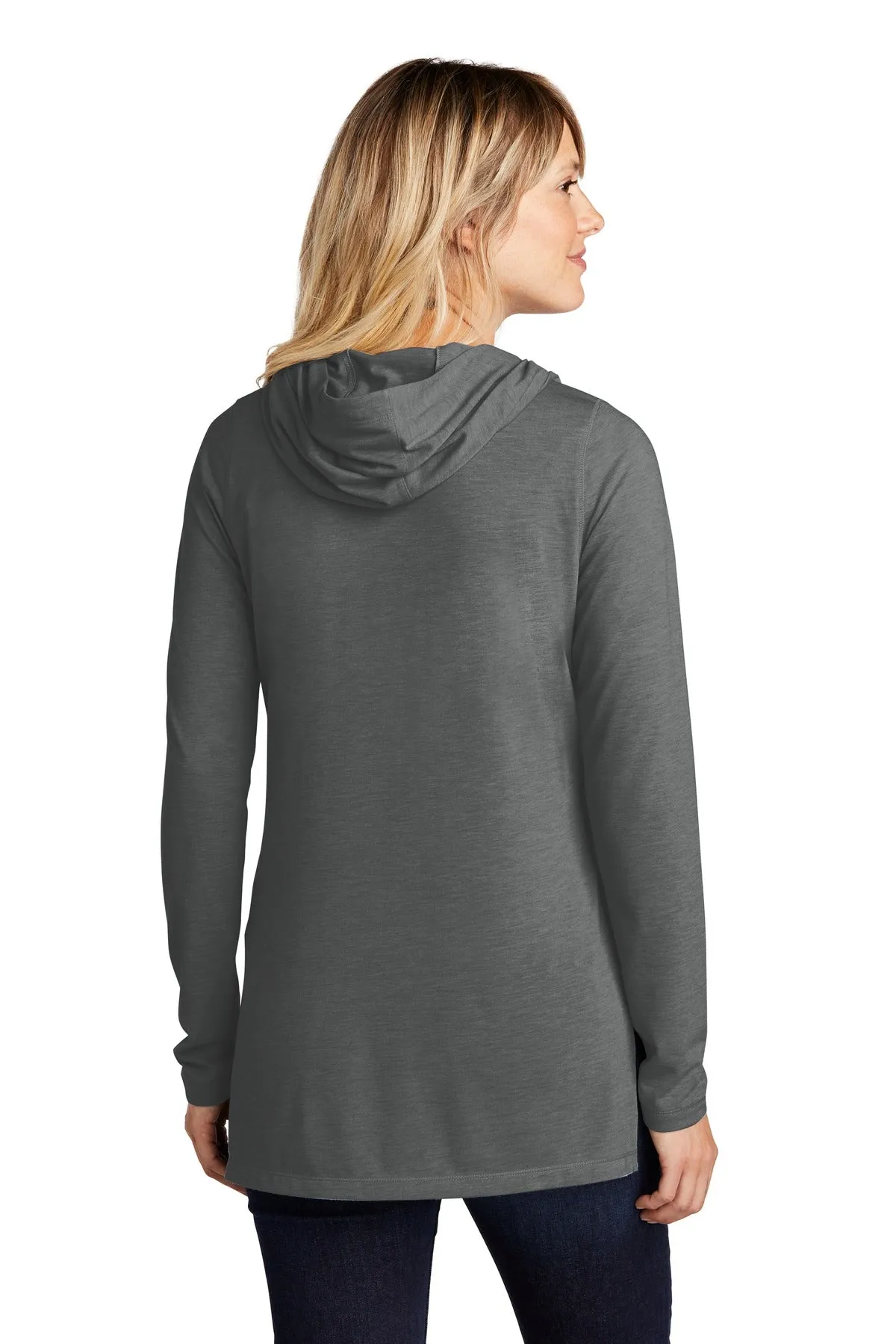 Sport-Tek Ladies PosiCharge Tri-Blend Wicking Long Sleeve Hoodie LST406