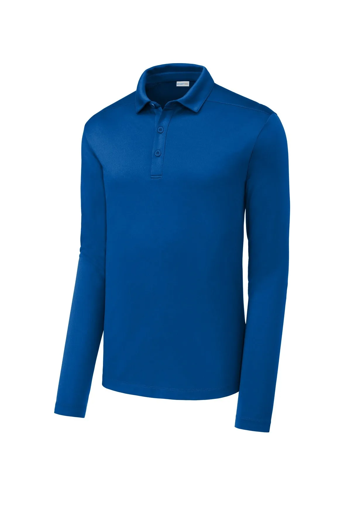 Sport-Tek Posi-UV Pro Long Sleeve Polo. ST520LS