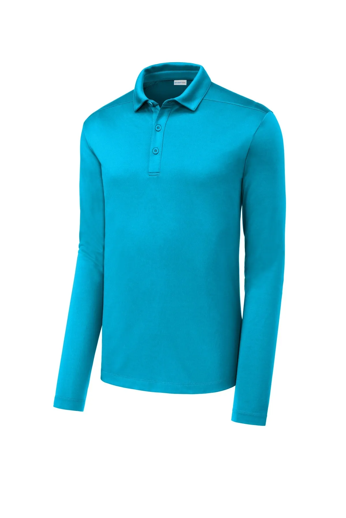 Sport-Tek Posi-UV Pro Long Sleeve Polo. ST520LS