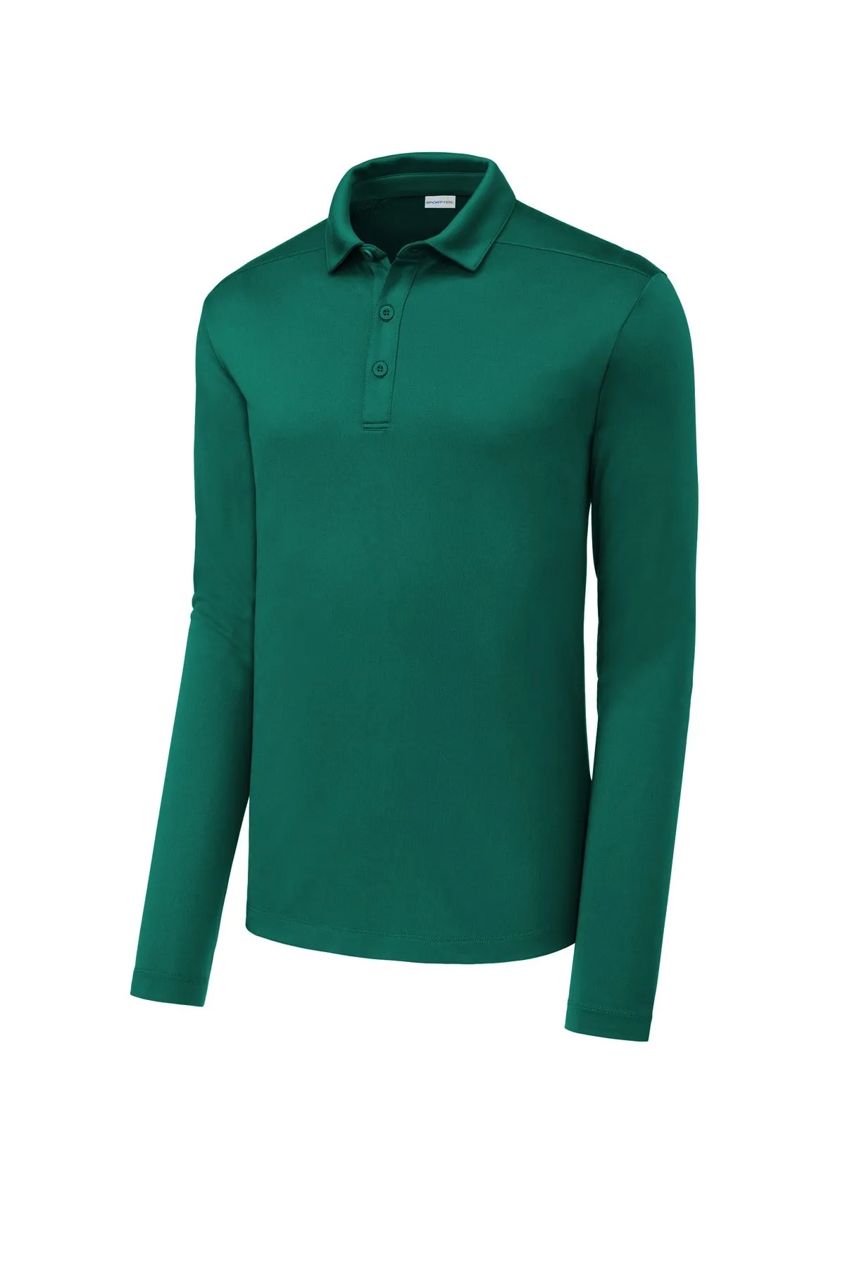 Sport-Tek Posi-UV Pro Long Sleeve Polo. ST520LS