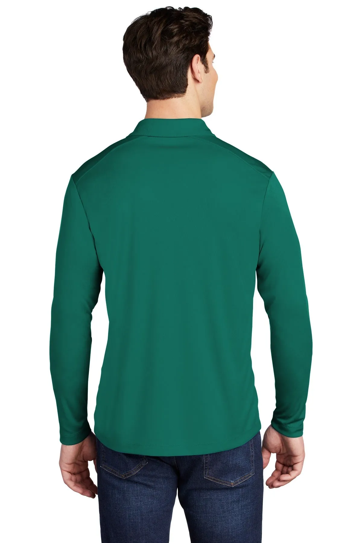 Sport-Tek Posi-UV Pro Long Sleeve Polo. ST520LS