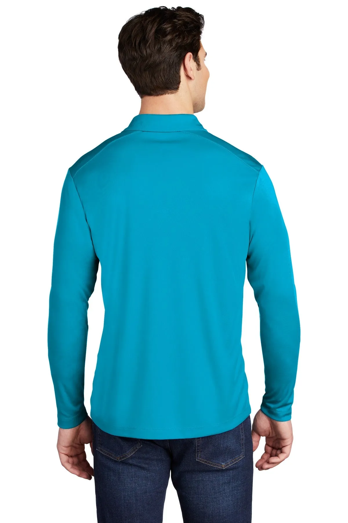 Sport-Tek Posi-UV Pro Long Sleeve Polo. ST520LS