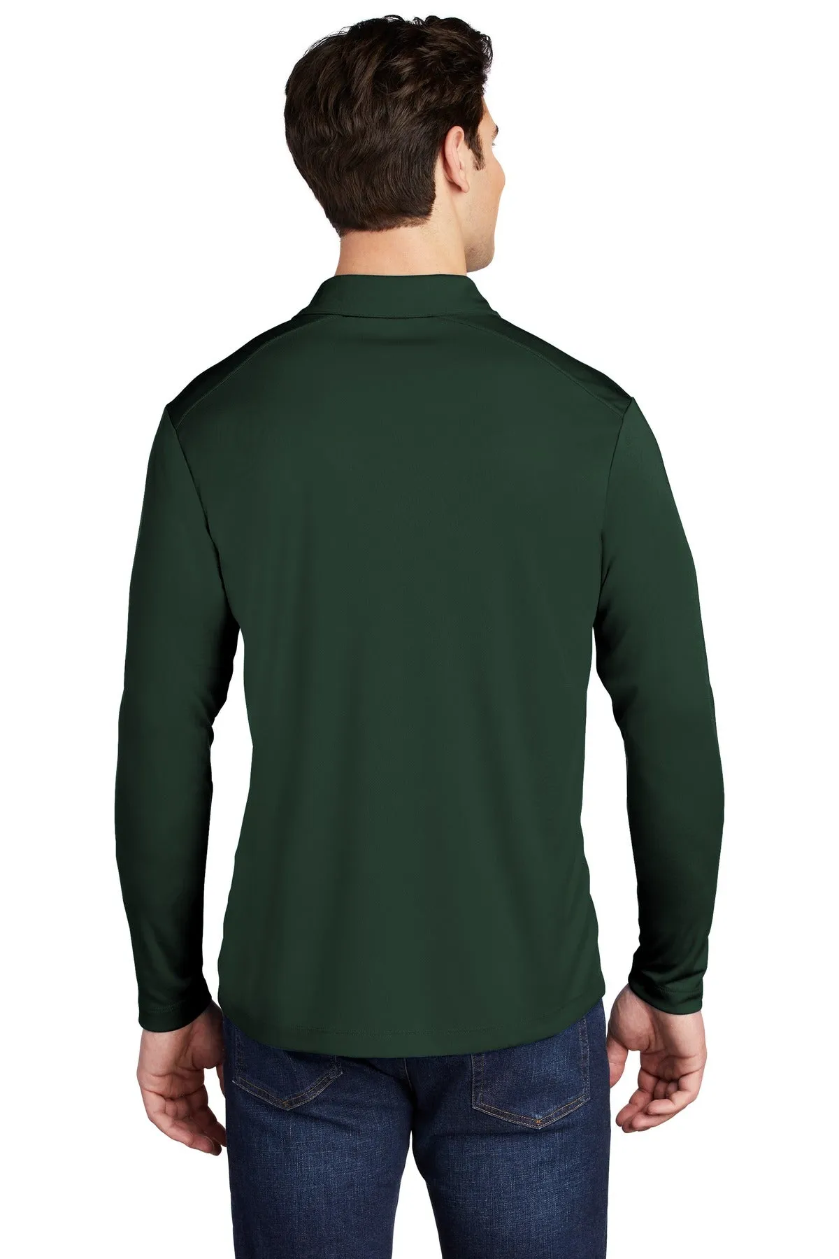 Sport-Tek Posi-UV Pro Long Sleeve Polo. ST520LS