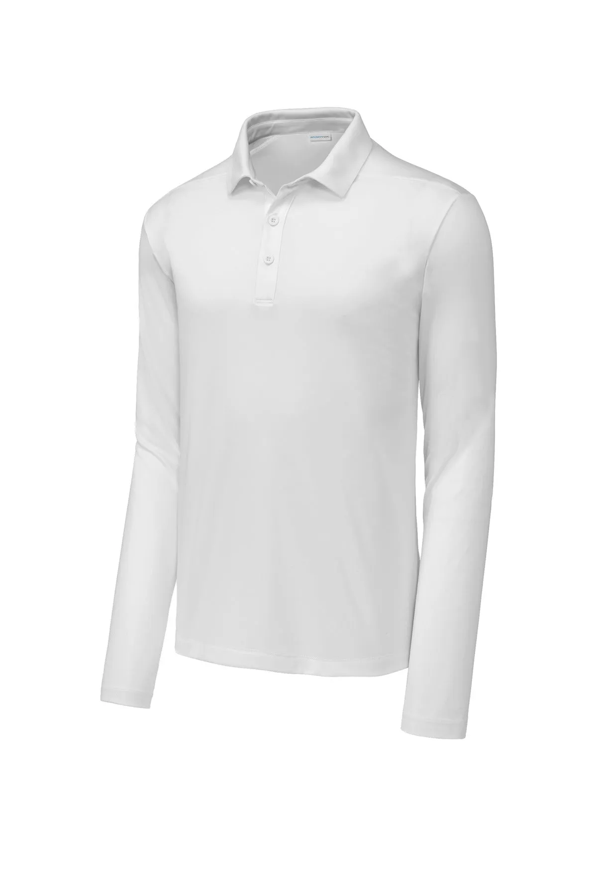 Sport-Tek Posi-UV Pro Long Sleeve Polo. ST520LS