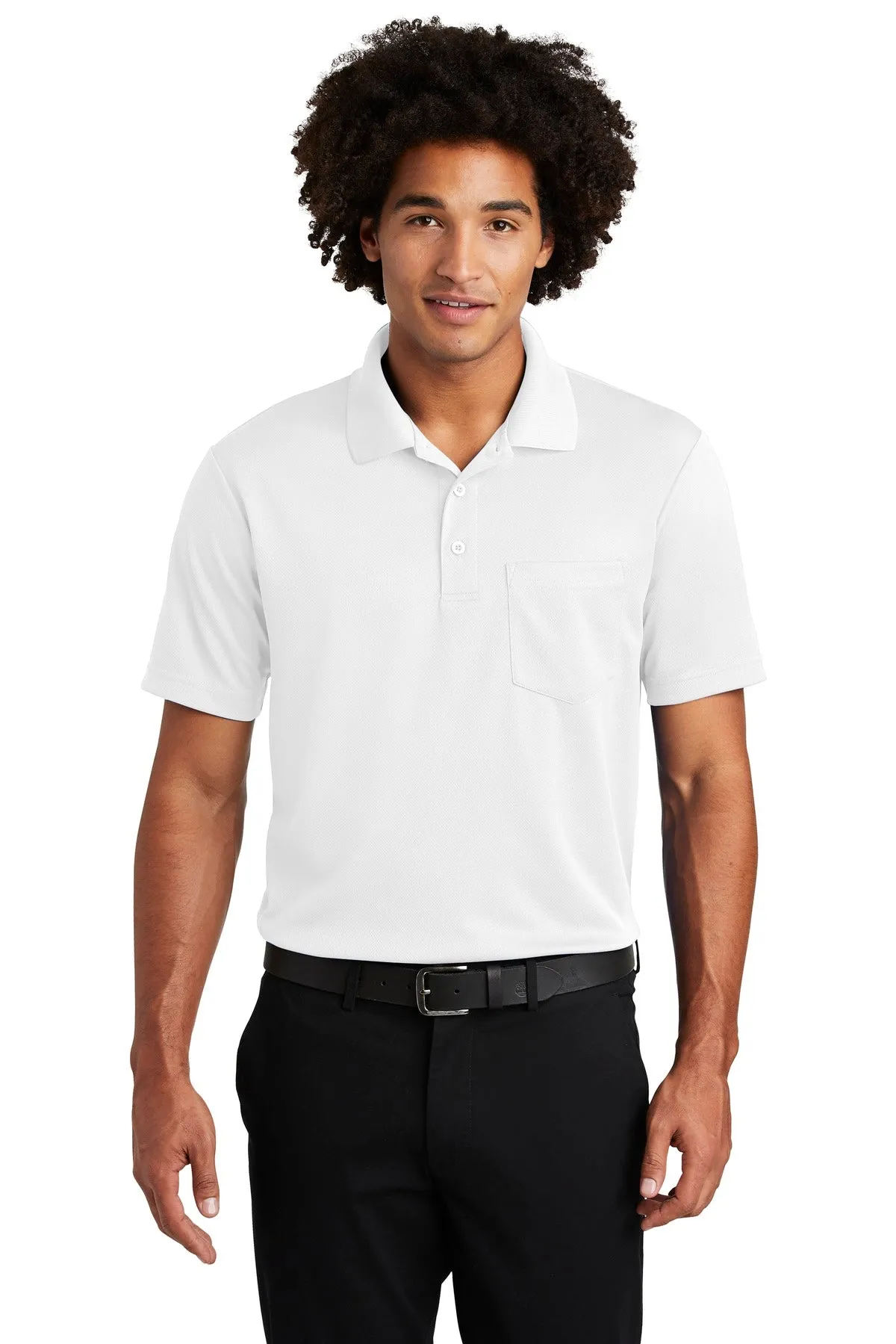 Sport-Tek PosiCharge RacerMesh Pocket Polo. ST640P