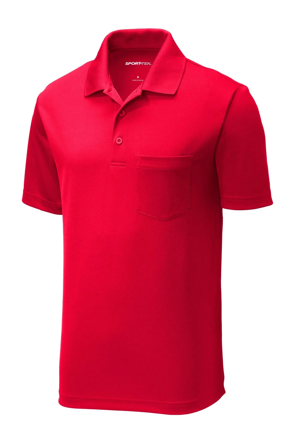 Sport-Tek PosiCharge RacerMesh Pocket Polo. ST640P