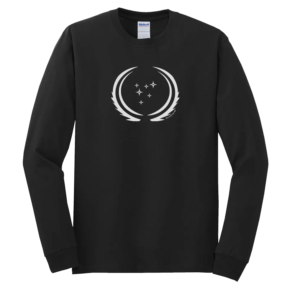 Star Trek: Discovery UFP Flag Adult Long Sleeve T-Shirt