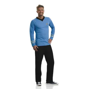 Star Trek The Original Series Spock Blue Tunic Adult