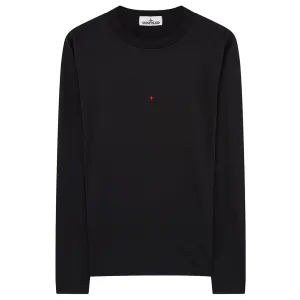 Stone Island Black Marina LS T-Shirt