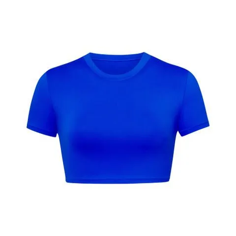 SWIM T-SHIRT | COBALT