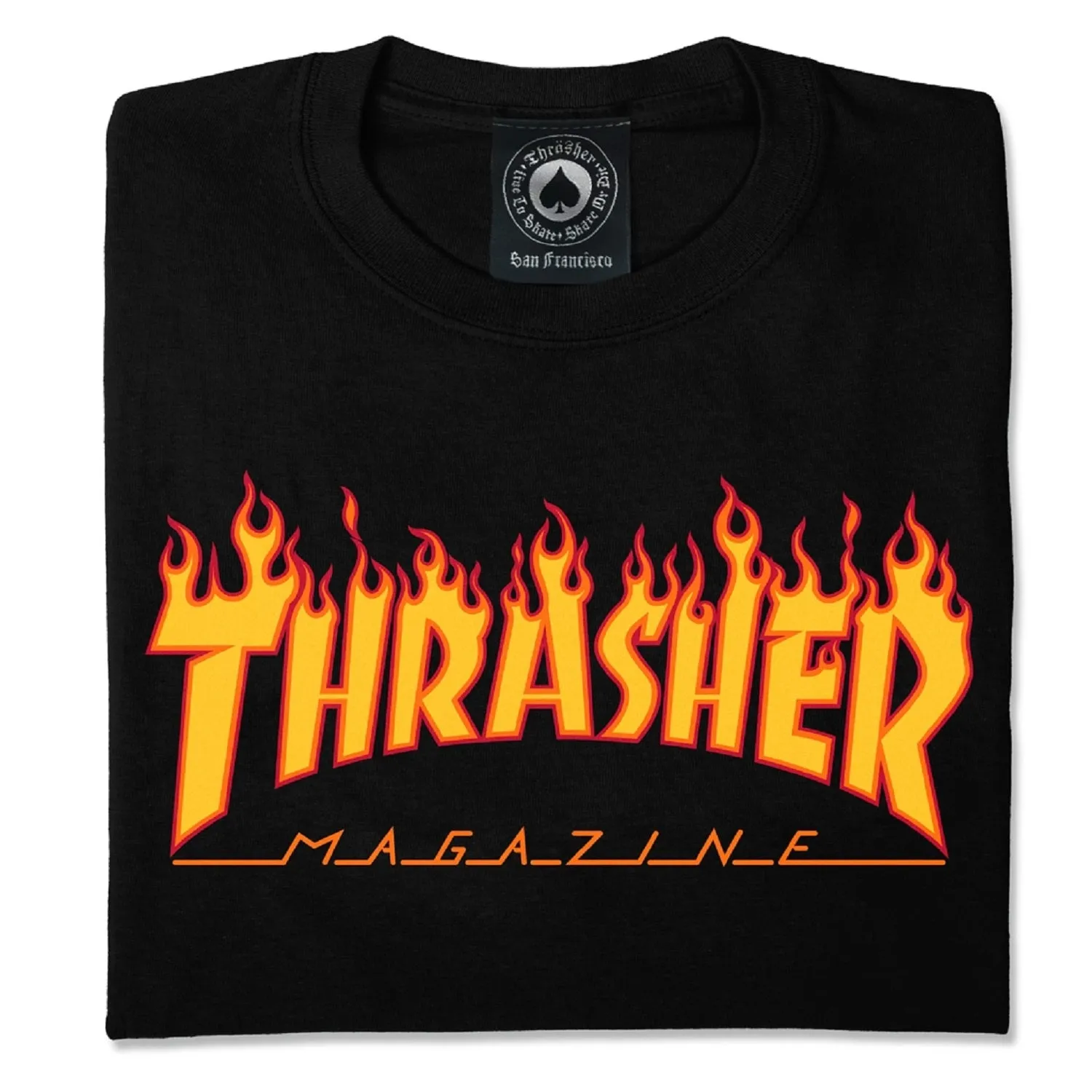 T-shirt Thrasher Flame