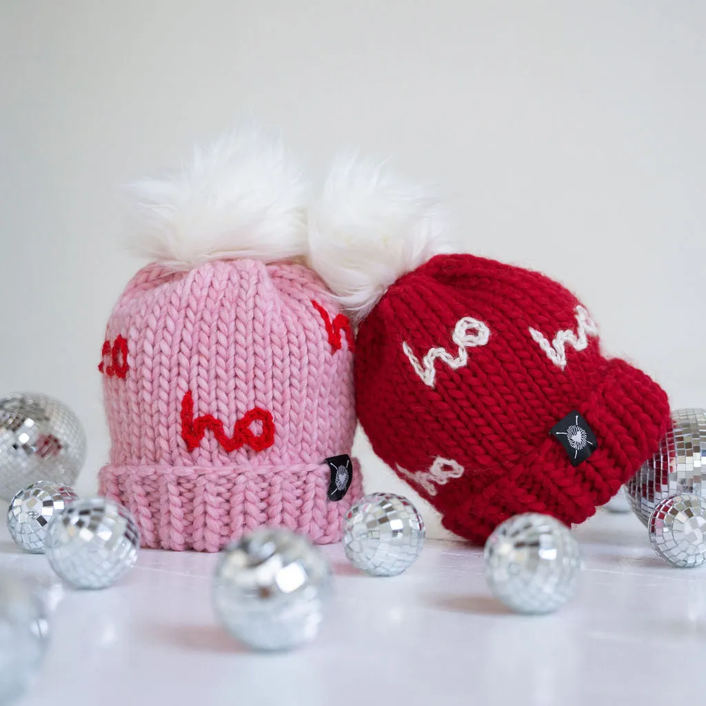 The Ho Hat in Red   Winter White